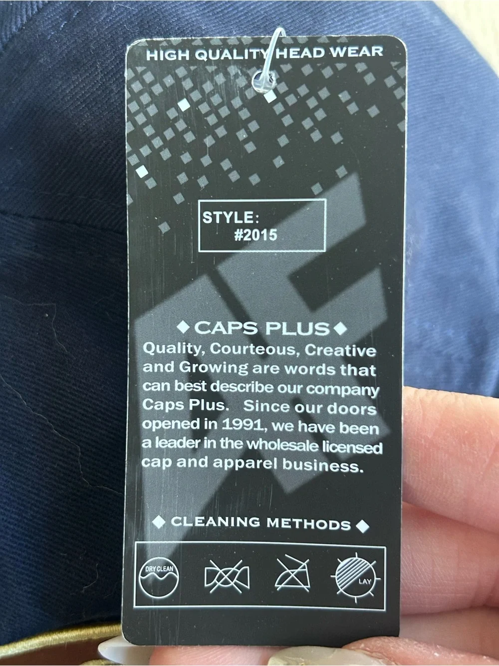 Navy Academy Fits Pacific Remedy Expandable Hat OS